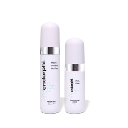 Recovery Duo (Hypochlorous Acid Reset Mist + Hydrogel) by Endorphi Skincare – hypochlorous acid face and body reset mist