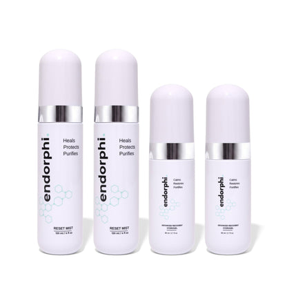 Recovery Duo (Hypochlorous Acid Reset Mist + Hydrogel) by Endorphi Skincare – hypochlorous acid face and body reset mist