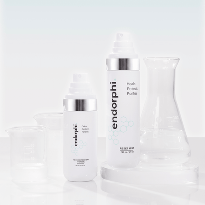 Recovery Duo (Hypochlorous Acid Reset Mist + Hydrogel) by Endorphi Skincare – hypochlorous acid face and body reset mist